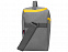 Изотермическая сумка-холодильник Classic c контрастной молнией, серый/желтый с логотипом в Самаре заказать по выгодной цене в кибермаркете AvroraStore