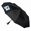Зонт складной Levante, черный Creativity с логотипом в Самаре заказать по выгодной цене в кибермаркете AvroraStore