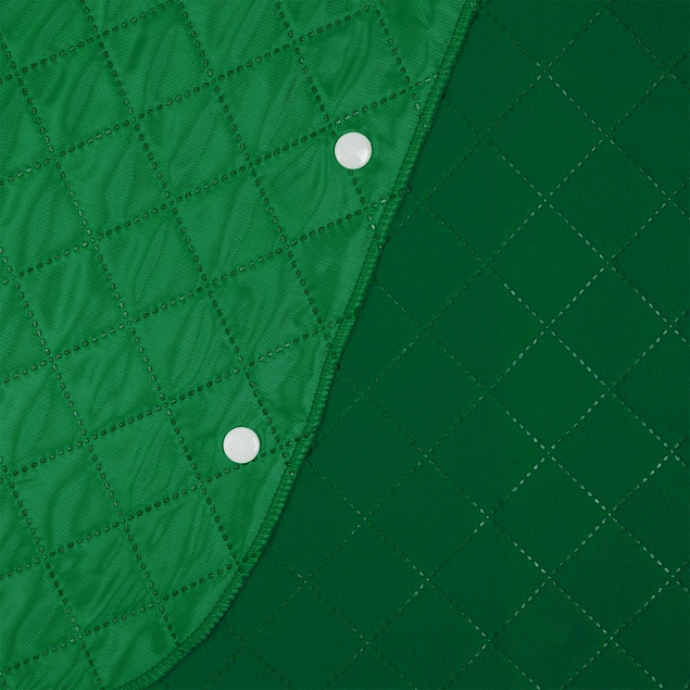 Плед-пончо для пикника SnapCoat, зеленый с логотипом в Самаре заказать по выгодной цене в кибермаркете AvroraStore