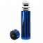 Термос Reactor гальванический c датчиком температуры  (синий) с логотипом в Самаре заказать по выгодной цене в кибермаркете AvroraStore