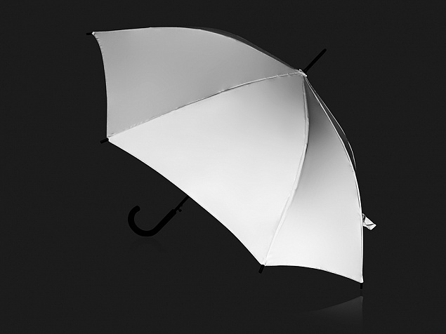 Зонт-трость светоотражающий Reflector с логотипом в Самаре заказать по выгодной цене в кибермаркете AvroraStore