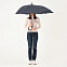 Зонт-трость Dune, синий с логотипом в Самаре заказать по выгодной цене в кибермаркете AvroraStore