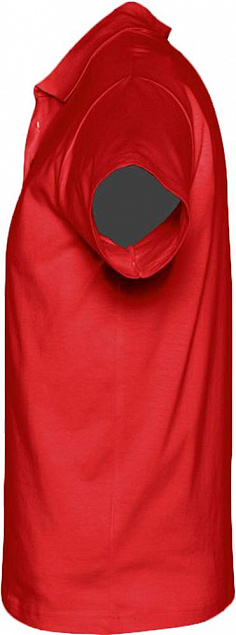 Рубашка поло мужская Prescott Men 170, красная с логотипом в Самаре заказать по выгодной цене в кибермаркете AvroraStore
