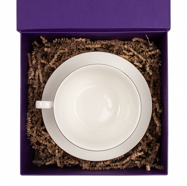 Коробка Pack In Style, фиолетовая с логотипом в Самаре заказать по выгодной цене в кибермаркете AvroraStore