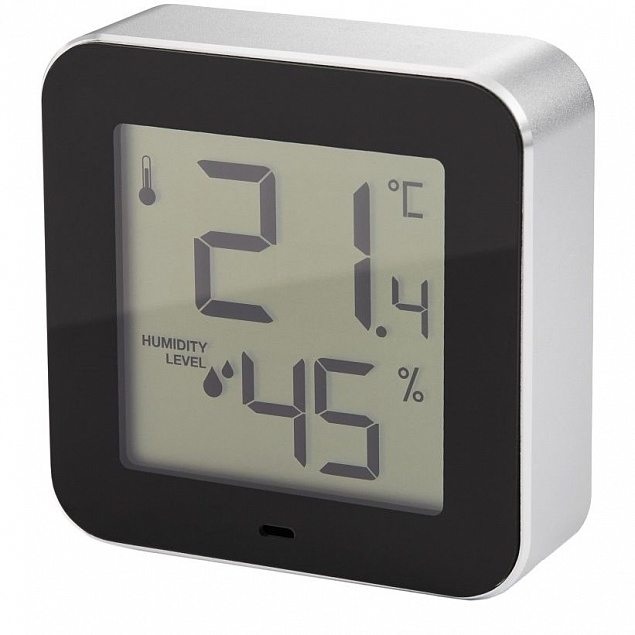 Термометр-гигрометр Simple с логотипом в Самаре заказать по выгодной цене в кибермаркете AvroraStore