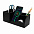 Настольный органайзер Boss c беспроводной зарядкой - Синий HH с логотипом в Самаре заказать по выгодной цене в кибермаркете AvroraStore