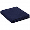 Полотенце Farbe, большое, синее с логотипом в Самаре заказать по выгодной цене в кибермаркете AvroraStore