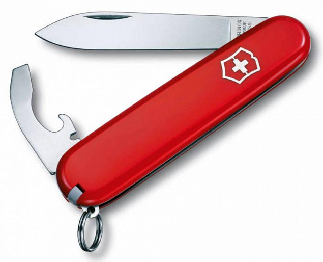 Армейский нож Bantam 84, красный с логотипом в Самаре заказать по выгодной цене в кибермаркете AvroraStore