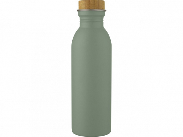Kalix, спортивная бутылка из нержавеющей стали объемом 650 мл, зеленый яркий с логотипом в Самаре заказать по выгодной цене в кибермаркете AvroraStore