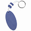 Непотопляемый брелок Soke, синий с логотипом в Самаре заказать по выгодной цене в кибермаркете AvroraStore