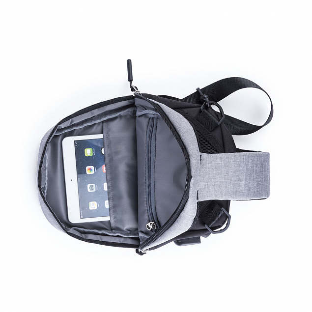 Рюкзак "Single" на одно плечо с логотипом в Самаре заказать по выгодной цене в кибермаркете AvroraStore