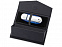 Подарочная коробка для флеш-карт треугольная, синий с логотипом в Самаре заказать по выгодной цене в кибермаркете AvroraStore