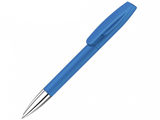 Ручка шариковая пластиковая «Coral SI» с логотипом в Самаре заказать по выгодной цене в кибермаркете AvroraStore