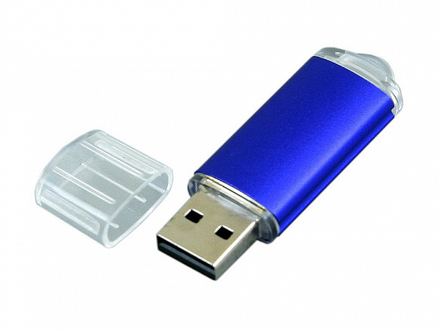 USB 3.0- флешка на 128 Гб с прозрачным колпачком с логотипом в Самаре заказать по выгодной цене в кибермаркете AvroraStore