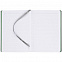 Ежедневник Frame, недатированный, зеленый с серым с логотипом в Самаре заказать по выгодной цене в кибермаркете AvroraStore