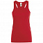 Майка женская Justin Women, красная с логотипом в Самаре заказать по выгодной цене в кибермаркете AvroraStore