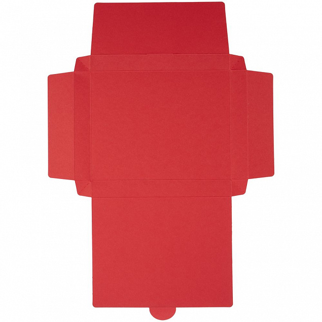 Коробка самосборная Flacky Slim, красная с логотипом в Самаре заказать по выгодной цене в кибермаркете AvroraStore
