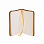 Блокнот "Бергамо", покрытие soft touch, формат А6, черный/оранжевый# с логотипом в Самаре заказать по выгодной цене в кибермаркете AvroraStore