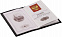 Обложка для паспорта Twill, черная с логотипом в Самаре заказать по выгодной цене в кибермаркете AvroraStore