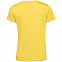 Футболка женская E150 Organic, желтая с логотипом в Самаре заказать по выгодной цене в кибермаркете AvroraStore