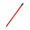 Карандаш Negro с цветным корпусом - Красный PP с логотипом в Самаре заказать по выгодной цене в кибермаркете AvroraStore