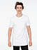 Футболка мужская удлиненная Magnum Men, белая с логотипом в Самаре заказать по выгодной цене в кибермаркете AvroraStore