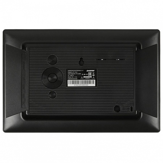 Цифровая фоторамка Digma PF-1043, черная с логотипом в Самаре заказать по выгодной цене в кибермаркете AvroraStore
