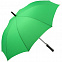 Зонт-трость Lanzer, светло-зеленый с логотипом в Самаре заказать по выгодной цене в кибермаркете AvroraStore