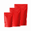Дойпак с устойчивым дном и замком зип-лок, матовый красный с логотипом в Самаре заказать по выгодной цене в кибермаркете AvroraStore