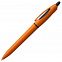 Ручка шариковая S! (Си), оранжевая с логотипом в Самаре заказать по выгодной цене в кибермаркете AvroraStore