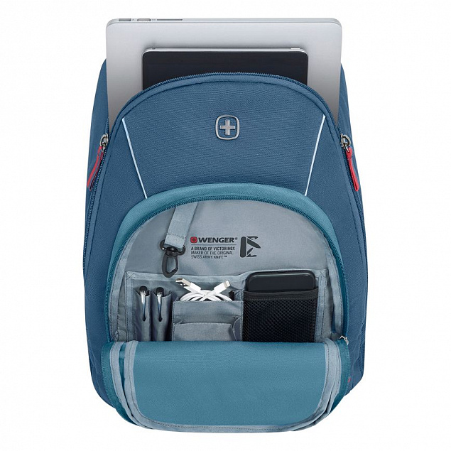 Рюкзак Next Mars, синий с логотипом в Самаре заказать по выгодной цене в кибермаркете AvroraStore