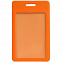 Чехол для карточки/пропуска Devon, оранжевый с логотипом в Самаре заказать по выгодной цене в кибермаркете AvroraStore