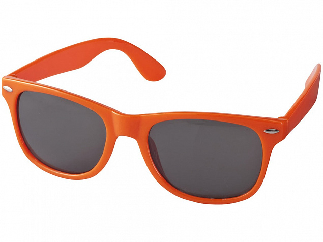 Очки солнцезащитные Sun ray, оранжевый с логотипом в Самаре заказать по выгодной цене в кибермаркете AvroraStore