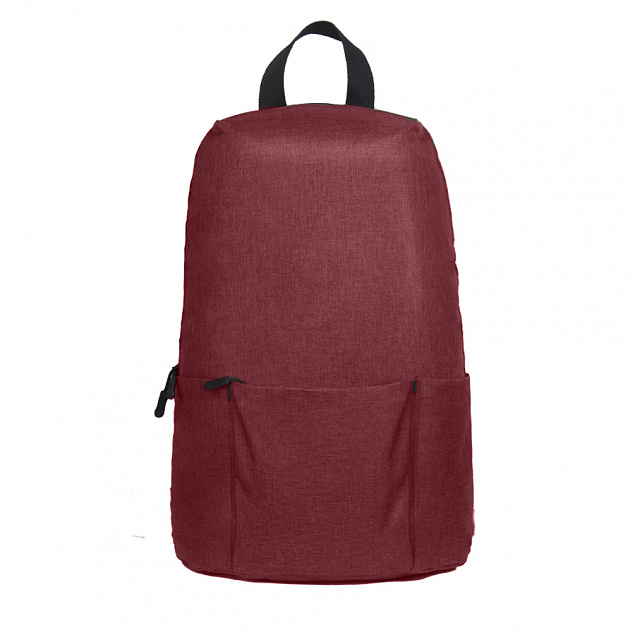 Лёгкий меланжевый рюкзак BASIC с логотипом в Самаре заказать по выгодной цене в кибермаркете AvroraStore