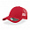 Бейсболка "RAPPER COTTON", 5 клиньев, бордовый/бордовый, пласт.заст.,100% хлопок, 100% п/э, 180 г/м2 с логотипом в Самаре заказать по выгодной цене в кибермаркете AvroraStore