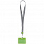 Чехол для карточки с лентой и ретрактором Devon, зеленый с логотипом в Самаре заказать по выгодной цене в кибермаркете AvroraStore