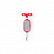 Набор подарочный SILENT-ZONE: бизнес-блокнот, ручка, наушники, коробка, стружка, бело-красный с логотипом в Самаре заказать по выгодной цене в кибермаркете AvroraStore