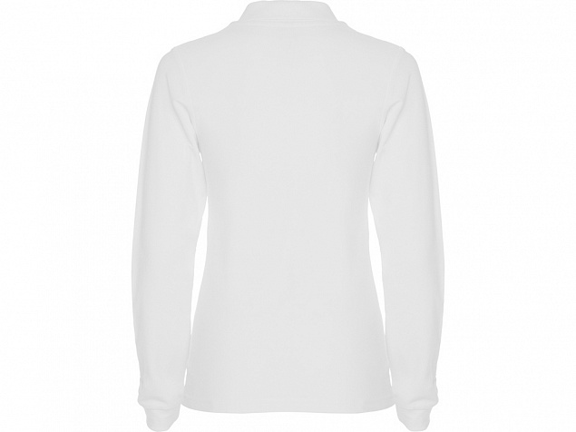 Рубашка поло «Estrella» женская с длинным рукавом с логотипом в Самаре заказать по выгодной цене в кибермаркете AvroraStore