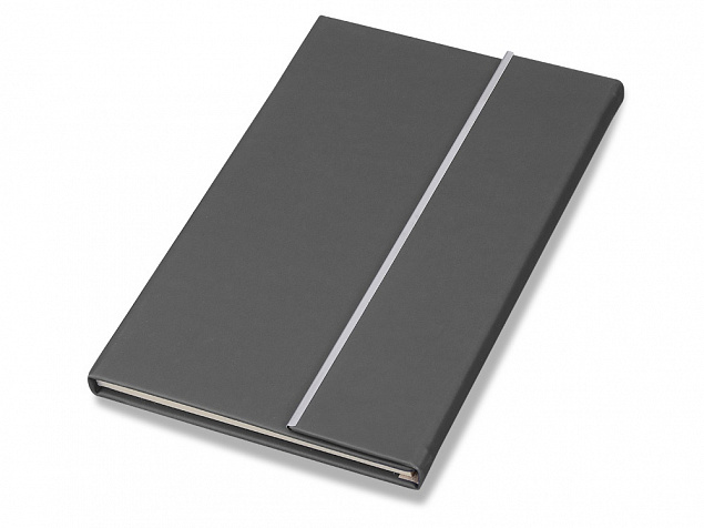 Блокнот Magnetic, серый. Lettertone с логотипом в Самаре заказать по выгодной цене в кибермаркете AvroraStore
