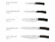 Набор из 5 кухонных ножей и блока для ножей с ножеточкой «DANA» с логотипом в Самаре заказать по выгодной цене в кибермаркете AvroraStore