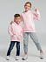Толстовка детская Stellar Kids, розовая с логотипом в Самаре заказать по выгодной цене в кибермаркете AvroraStore