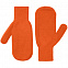 Варежки Life Explorer, оранжевые (кирпичные) с логотипом в Самаре заказать по выгодной цене в кибермаркете AvroraStore