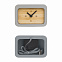 Часы "Stonehenge" с беспроводным зарядным устройством, камень/бамбук с логотипом в Самаре заказать по выгодной цене в кибермаркете AvroraStore