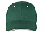 Бейсболка New Castle 6-ти панельная, зеленый/натуральный с логотипом в Самаре заказать по выгодной цене в кибермаркете AvroraStore