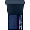 Коробка Quadra, синяя с логотипом в Самаре заказать по выгодной цене в кибермаркете AvroraStore