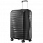 Чемодан Lightweight Luggage M, черный с логотипом в Самаре заказать по выгодной цене в кибермаркете AvroraStore