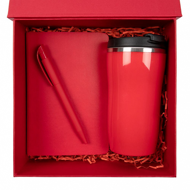 Коробка Pack In Style, красная с логотипом в Самаре заказать по выгодной цене в кибермаркете AvroraStore
