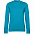 Свитшот женский Set In, светло-голубой с логотипом в Самаре заказать по выгодной цене в кибермаркете AvroraStore