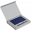 Набор Basis: ежедневник 10х16 см и ручка, синий с логотипом в Самаре заказать по выгодной цене в кибермаркете AvroraStore