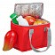 Сумка холодильник Vardo, красная с логотипом в Самаре заказать по выгодной цене в кибермаркете AvroraStore